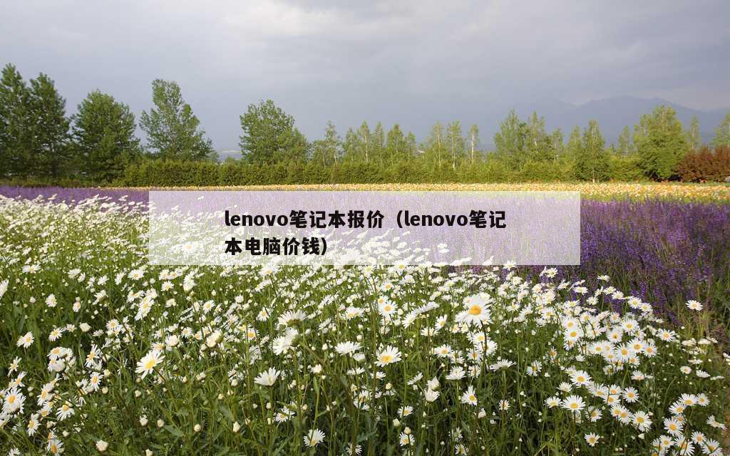 lenovo笔记本报价（lenovo笔记本电脑价钱）