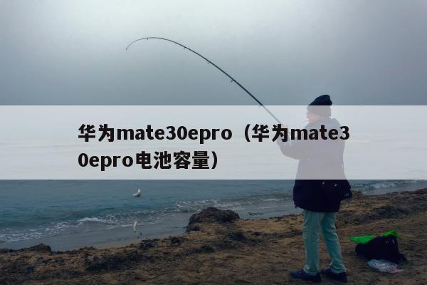 华为mate30epro（华为mate30epro电池容量）