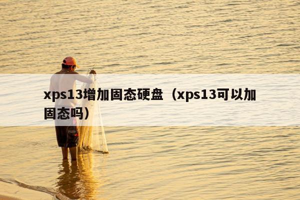 xps13增加固态硬盘（xps13可以加固态吗）