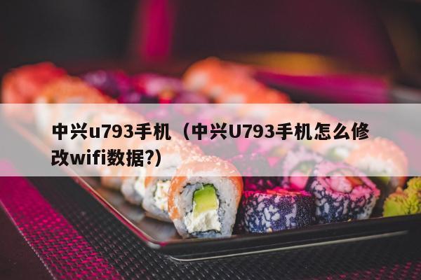 中兴u793手机（中兴U793手机怎么修改wifi数据?）