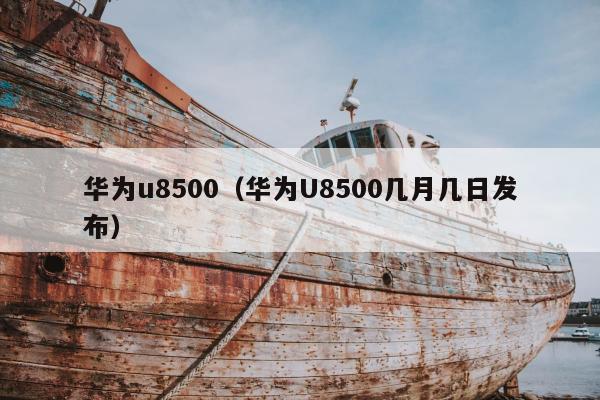 华为u8500（华为U8500几月几日发布）