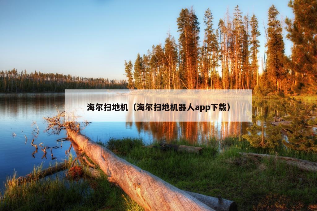 海尔扫地机（海尔扫地机器人app下载）