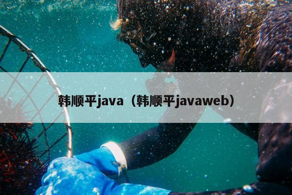 韩顺平java（韩顺平javaweb）