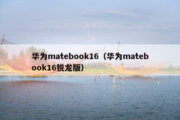 华为matebook16（华为matebook16锐龙版）