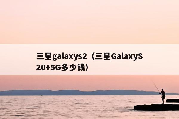 三星galaxys2（三星GalaxyS20+5G多少钱）