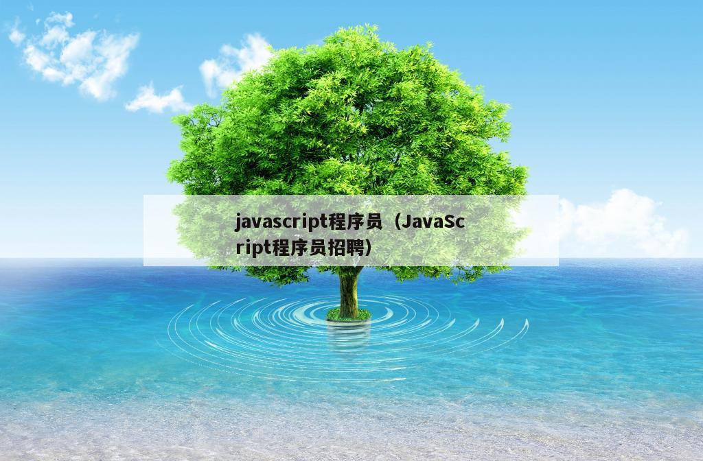 javascript程序员（JavaScript程序员招聘）