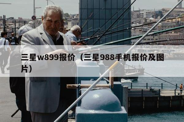 三星w899报价（三星988手机报价及图片）