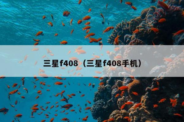 三星f408（三星f408手机）