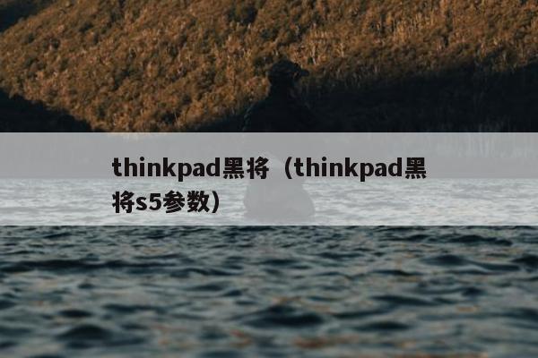 thinkpad黑将（thinkpad黑将s5参数）