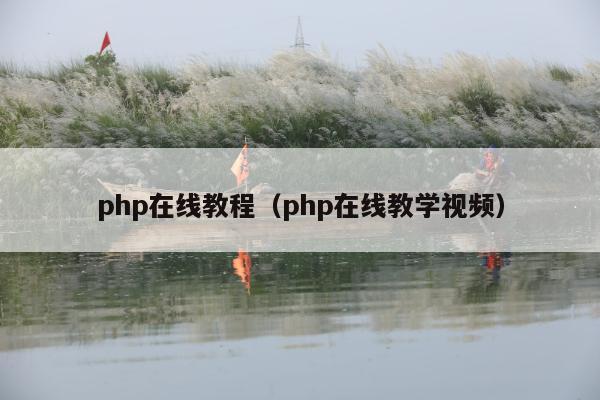 php在线教程（php在线教学视频）