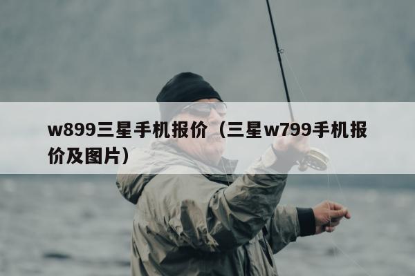 w899三星手机报价（三星w799手机报价及图片）