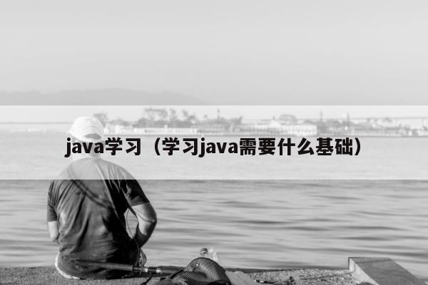 java学习（学习java需要什么基础）