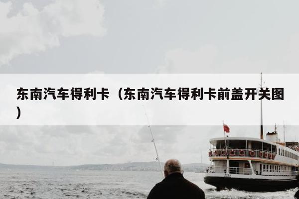 东南汽车得利卡（东南汽车得利卡前盖开关图）