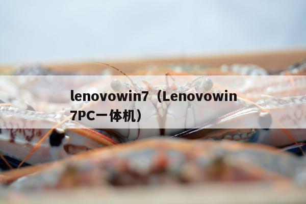 lenovowin7（Lenovowin7PC一体机）