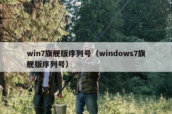 win7旗舰版序列号（windows7旗舰版序列号）