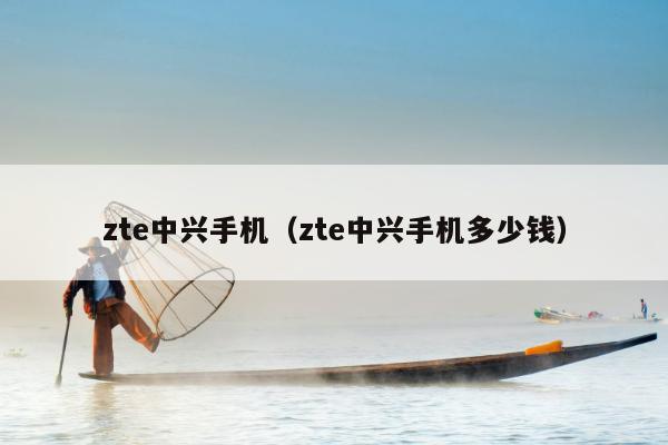 zte中兴手机（zte中兴手机多少钱）