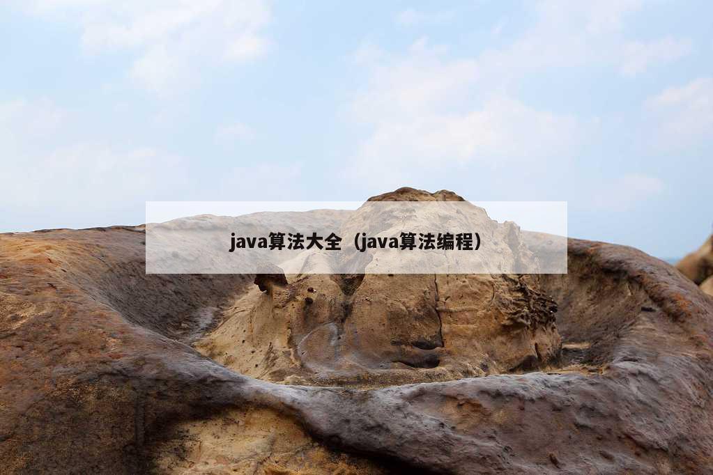 java算法大全（java算法编程）