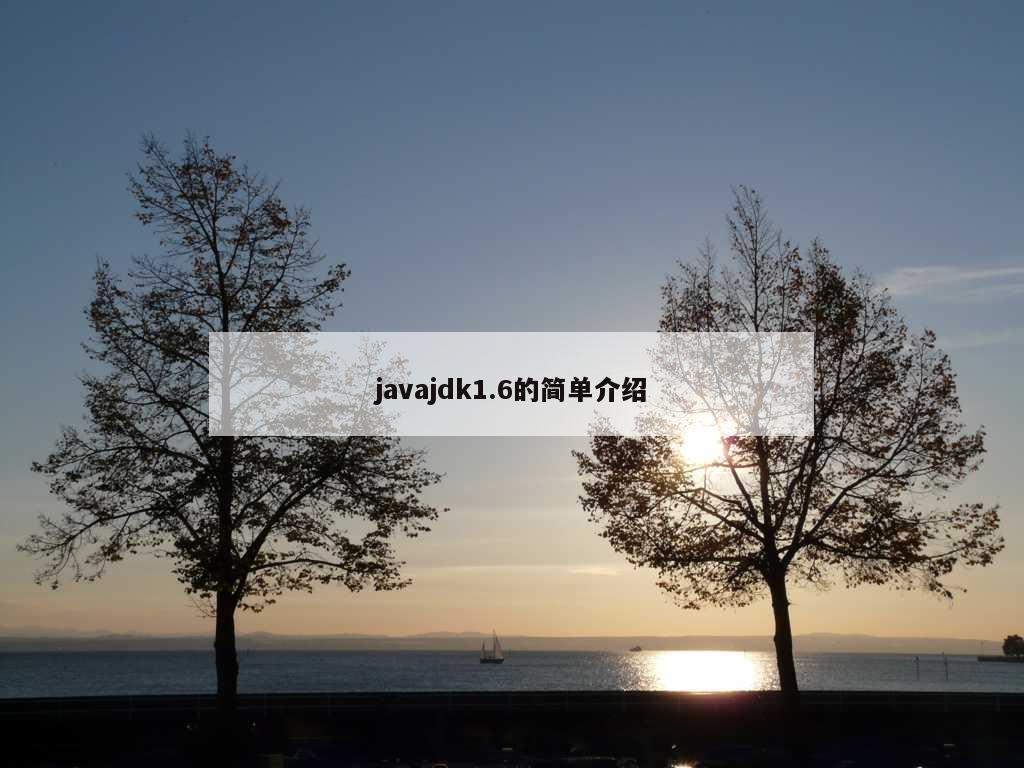 javajdk1.6的简单介绍