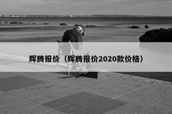 辉腾报价（辉腾报价2020款价格）