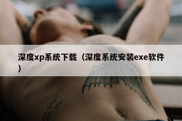 深度xp系统下载（深度系统安装exe软件）