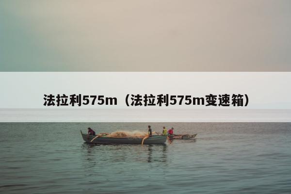 法拉利575m（法拉利575m变速箱）