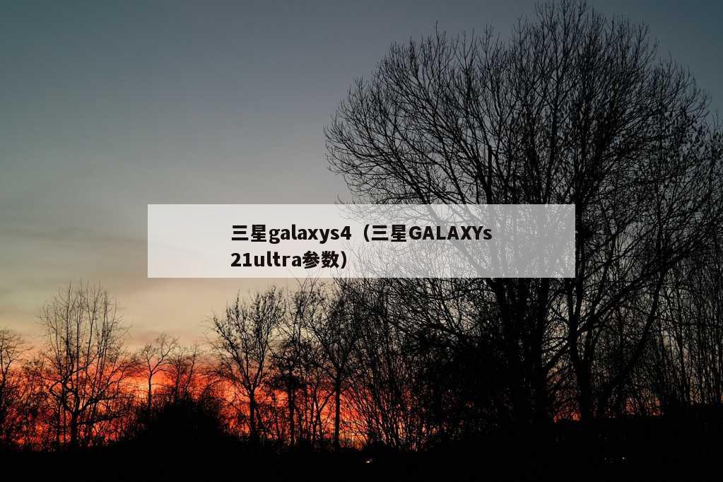 三星galaxys4（三星GALAXYs21ultra参数）