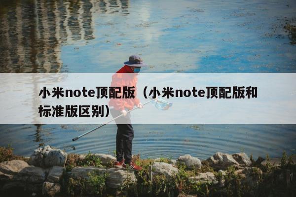 小米note顶配版（小米note顶配版和标准版区别）