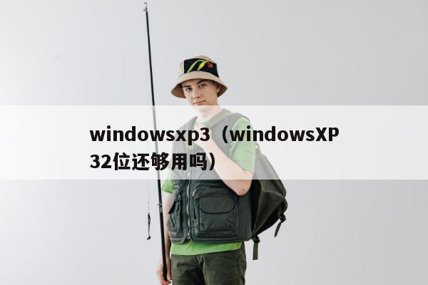 windowsxp3（windowsXP32位还够用吗）