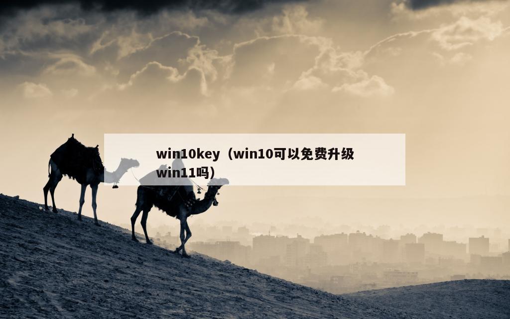 win10key（win10可以免费升级win11吗）