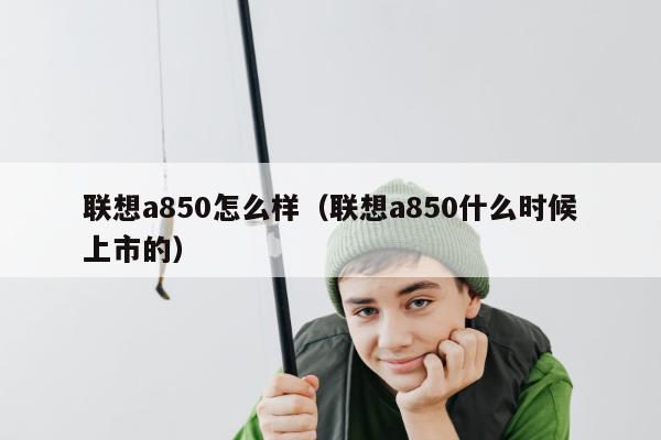 联想a850怎么样（联想a850什么时候上市的）