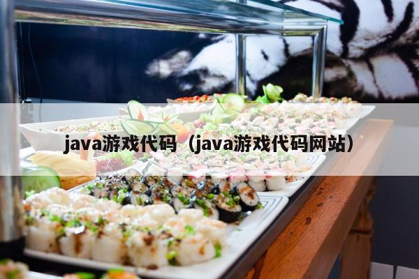 java游戏代码（java游戏代码网站）