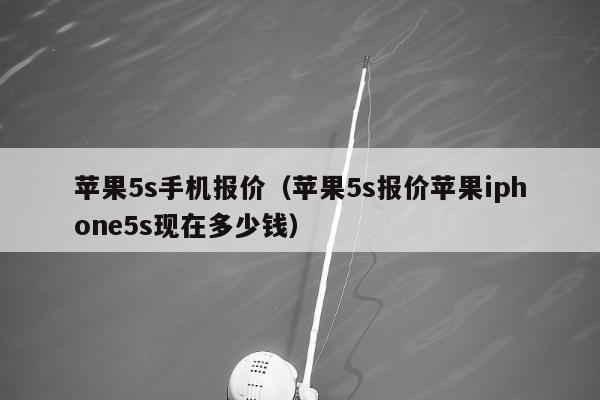 苹果5s手机报价（苹果5s报价苹果iphone5s现在多少钱）