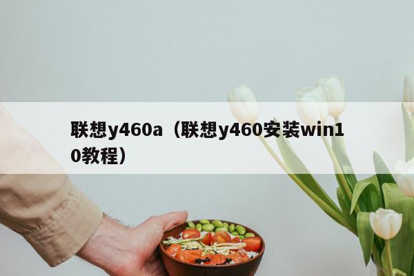 联想y460a（联想y460安装win10教程）