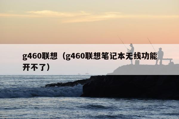 g460联想（g460联想笔记本无线功能开不了）