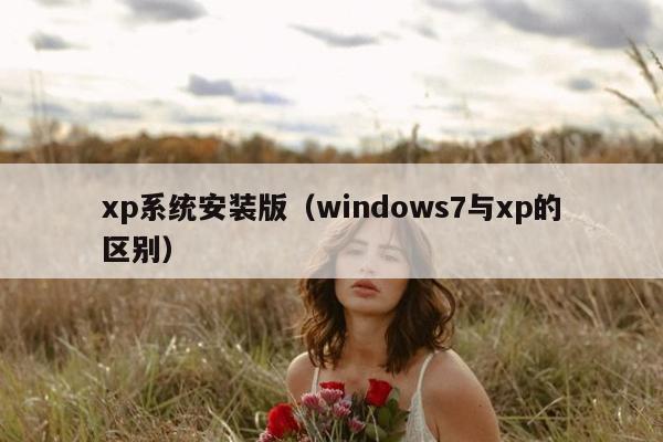 xp系统安装版（windows7与xp的区别）