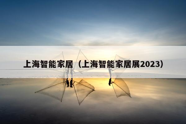 上海智能家居（上海智能家居展2023）