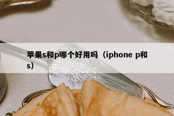 苹果s和p哪个好用吗（iphone p和s）