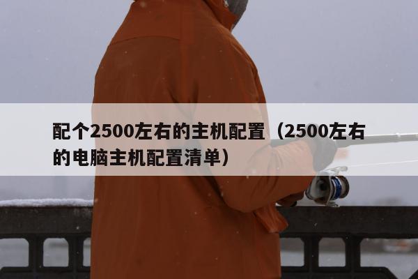 配个2500左右的主机配置（2500左右的电脑主机配置清单）