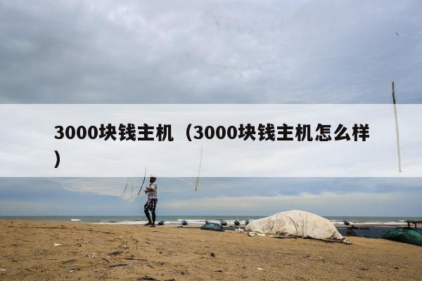 3000块钱主机（3000块钱主机怎么样）