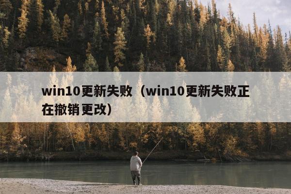 win10更新失败（win10更新失败正在撤销更改）