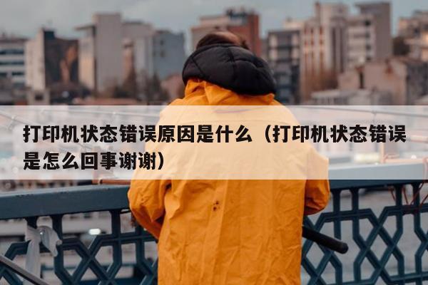 打印机状态错误原因是什么（打印机状态错误是怎么回事谢谢）