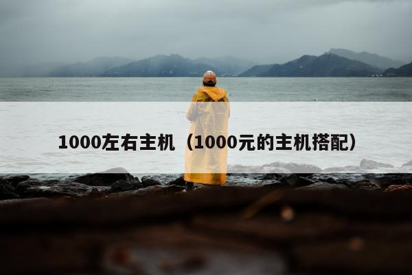 1000左右主机（1000元的主机搭配）