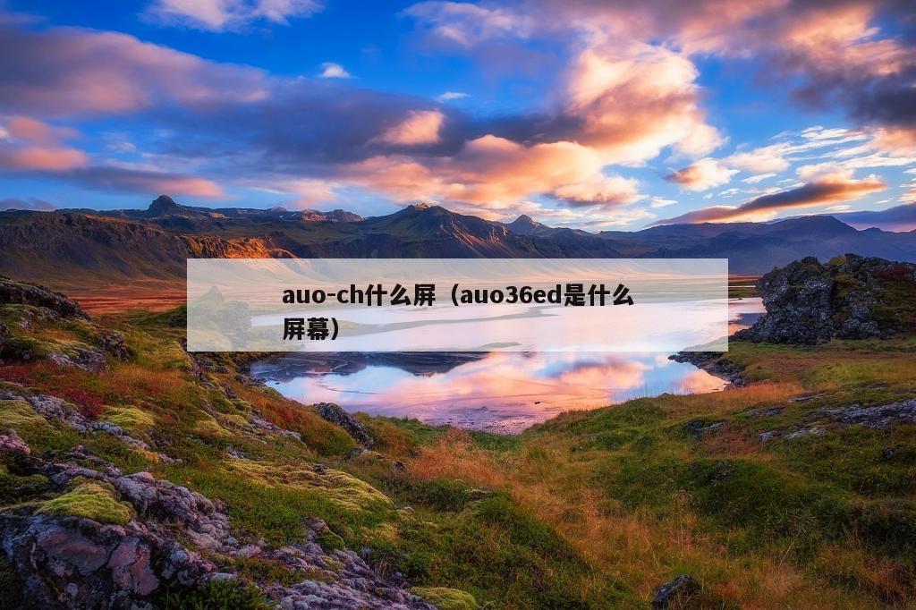 auo-ch什么屏（auo36ed是什么屏幕）