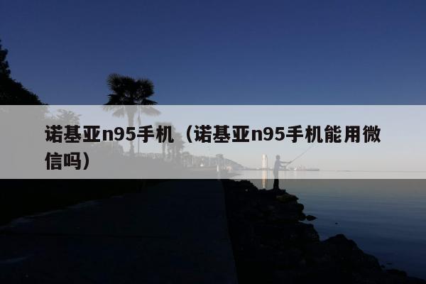 诺基亚n95手机（诺基亚n95手机能用微信吗）