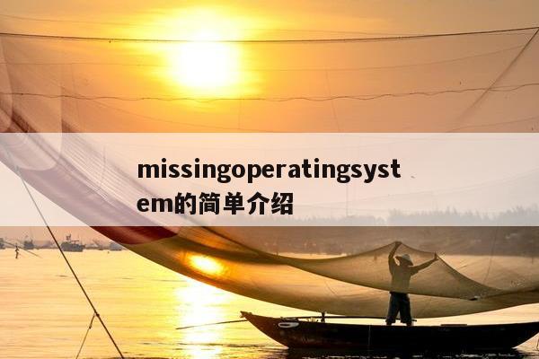 missingoperatingsystem的简单介绍