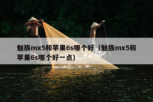 魅族mx5和苹果6s哪个好（魅族mx5和苹果6s哪个好一点）