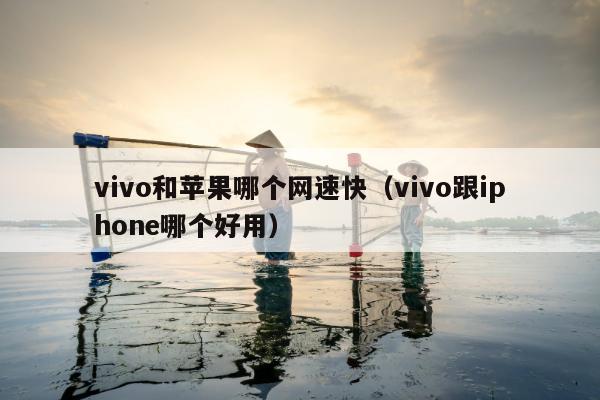 vivo和苹果哪个网速快（vivo跟iphone哪个好用）