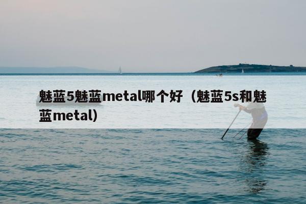 魅蓝5魅蓝metal哪个好（魅蓝5s和魅蓝metal）