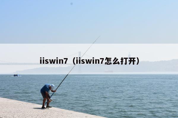 iiswin7（iiswin7怎么打开）