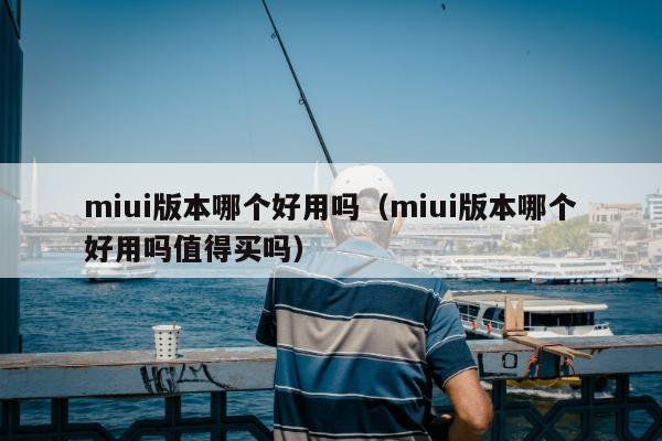 miui版本哪个好用吗（miui版本哪个好用吗值得买吗）